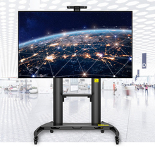 可移动电视支架推车通用50-80英寸电视机落地支架显示器视频会议立式挂架 